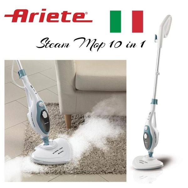 بخارشوی ایستاده آریته مدل Steam mop 10 in 1